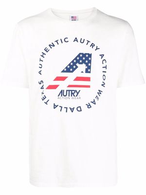 Autry graphic logo-print T-shirt - White