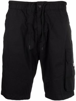 Calvin Klein Jeans drawstring-waist cargo shorts - Black