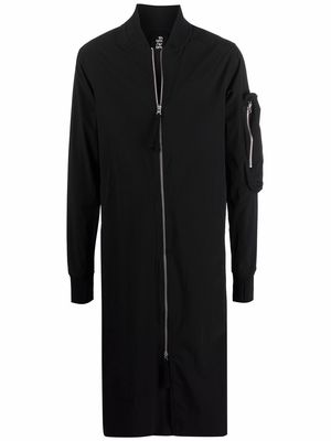 Thom Krom sleeve zip pocket coat - Black