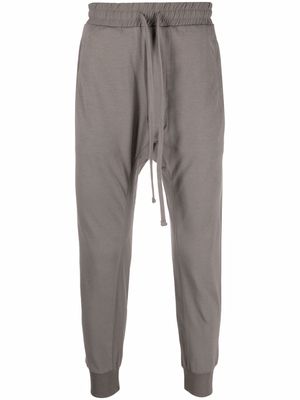 Thom Krom drop-crotch track pants - Grey