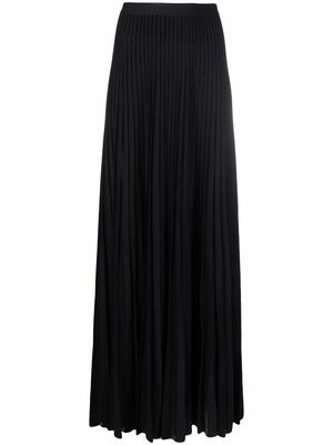 Elie Saab pleated maxi dress - Black
