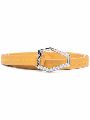 Just Cavalli geometric buckle belt - Yellow