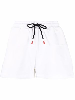 Peuterey logo-print track shorts - White