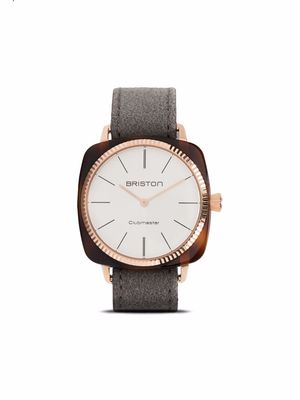 Briston Watches Clubmaster Elegant 37mm watch - White