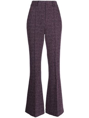 Rebecca Vallance Charlotte flared trousers - Pink