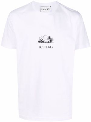Iceberg Snoopy-print T-shirt - White
