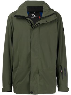 Moncler Grenoble Sizan hooded ski coat - Green