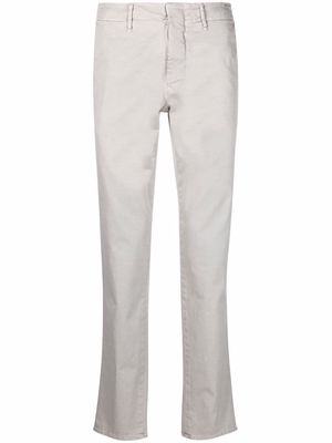 Incotex four-pocket cotton chinos - Grey