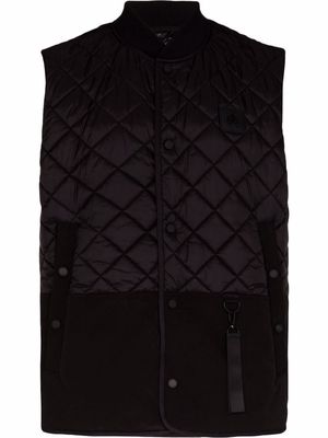 Moose Knuckles Clearwater quilted gilet - Black