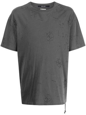 Ksubi Nowhere short-sleeved T-shirt - Grey