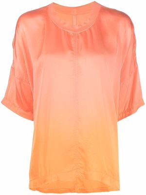 Raquel Allegra ombré drop-shoulder top - Orange