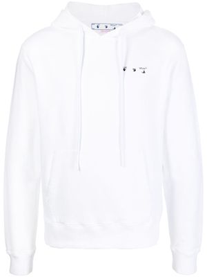 Off-White Off Logo-print cotton hoodie