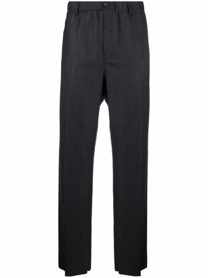 LANVIN striped tailored trousers - Grey