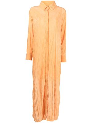 Bambah Clara two-piece shirt kaftan dress - Orange