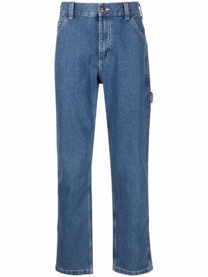 Dickies Construct rear logo-patch jeans - Blue