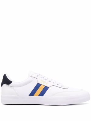 Polo Ralph Lauren stripe-detail low top sneakers - White