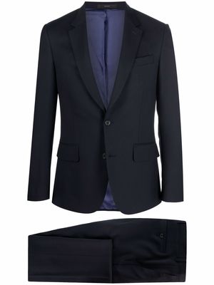 PAUL SMITH fitted single-breasted suit - Blue