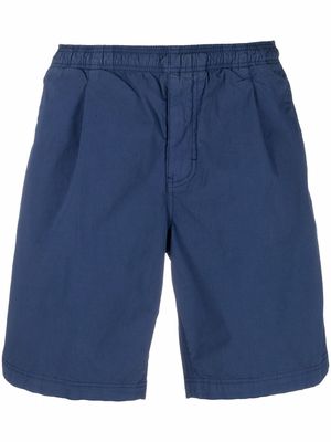 Woolrich straight-leg track shorts - Blue