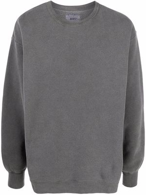 WTAPS logo-patch detail sweatshirt - Grey