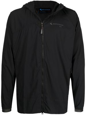 Klättermusen zipped lightweight jacket - Black