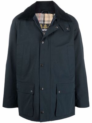 Barbour hooded waterproof coat - Blue