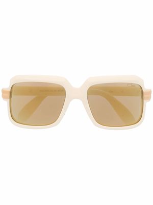 Cazal rectangular-frame sunglasses - Neutrals