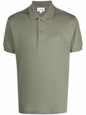 Lacoste chest logo-patch polo shirt - Green