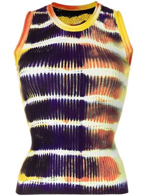 AGR tie-dye vest top - Multicolour