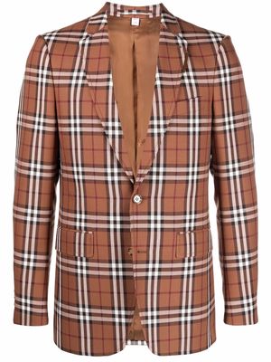 Burberry Vintage Check blazer - Brown