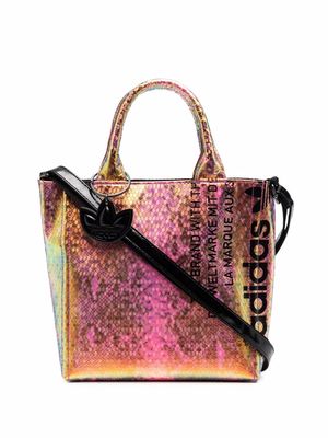 adidas logo-print tote bag - Pink