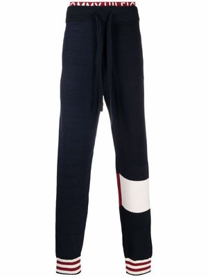 Tommy Hilfiger TH Collection flag icon track trousers - Blue