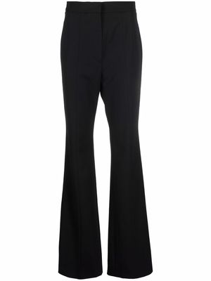 Patou high-waisted flared trousers - Black
