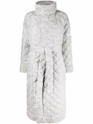 Moose Knuckles lightweight quilted blanket coat - White