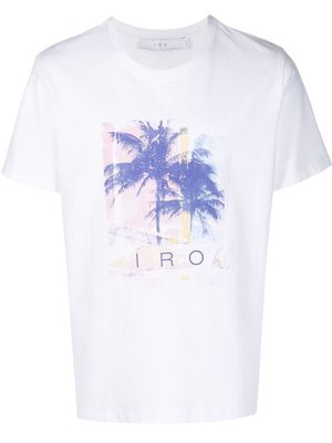 IRO Amelo logo-print T-shirt - White