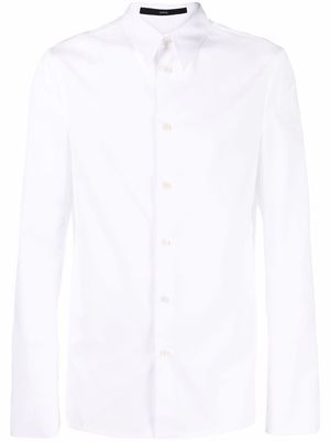SAPIO slim-cut shirt - White