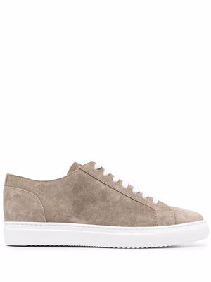 Doucal's low-top lace-up sneakers - Neutrals