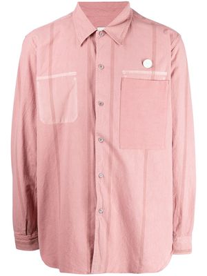 OAMC long-sleeve poplin shirt - Pink