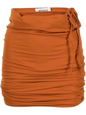 Monse string bikini skirt - Orange
