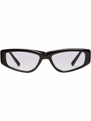 Gentle Monster Duru cat-eye glasses - White