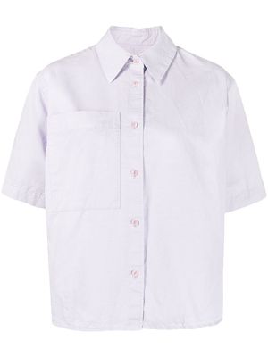 YMC Eva short-sleeve shirt - Purple