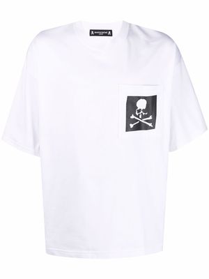 Mastermind World skull-print crew-neck T-shirt - White