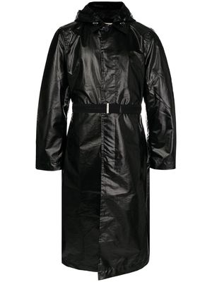 1017 ALYX 9SM lightweight belted raincoat - Black