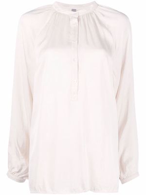 Raquel Allegra Sparrow buttoned blouse - Neutrals
