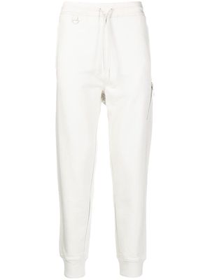 Y-3 drawstring-fastening waist trousers - Grey