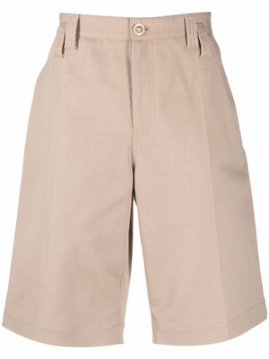 Versace straight-leg Bermuda shorts - Neutrals