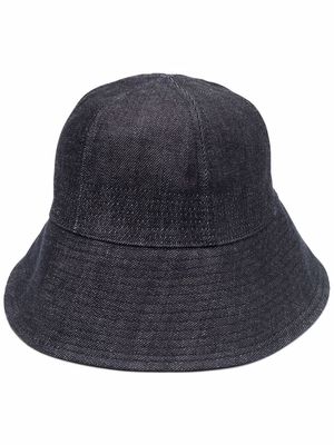 Jil Sander denim bucket hat - Blue