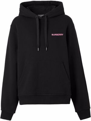 Burberry Coordinates print oversized hoodie - Black