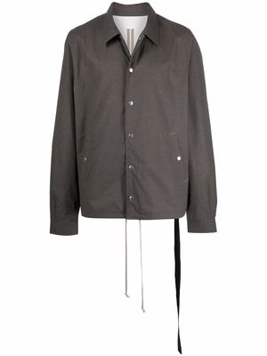 Rick Owens DRKSHDW cotton shirt jacket - Grey