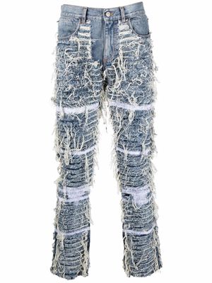 1017 ALYX 9SM distressed denim jeans - Blue
