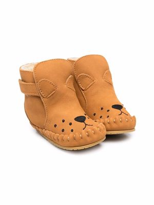 Donsje Kapi lion-shape boots - Brown